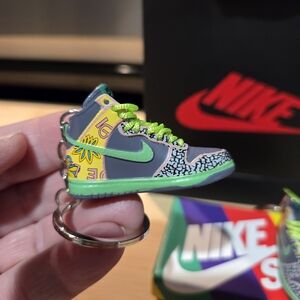 New Multicolor Sneaker Key Holder And Bag Charm